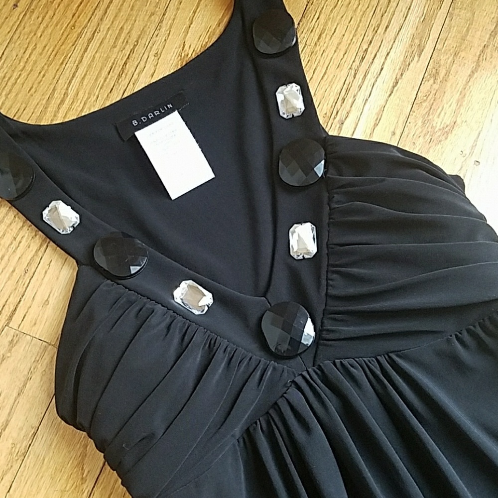 B.Darlin Little Black Dress - Picture 1 of 6
